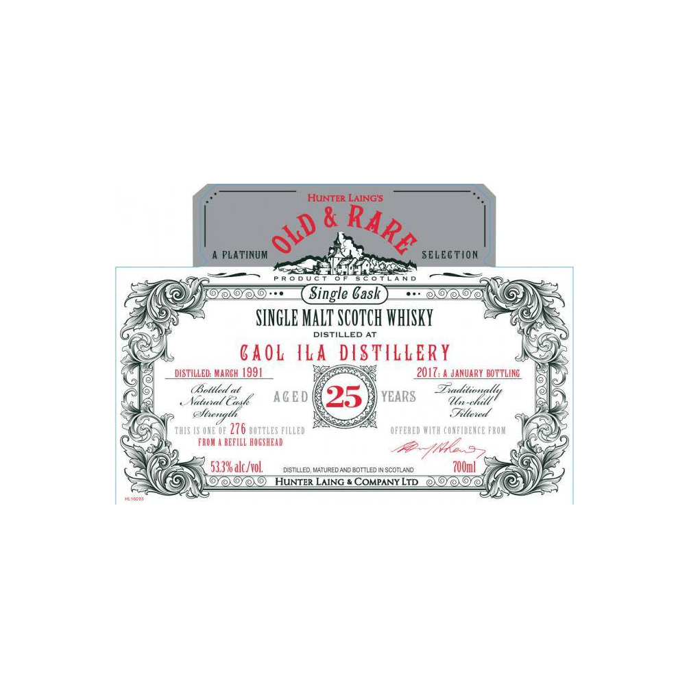 Caol Ila 1991 25 Years Single Malt Whisky 3