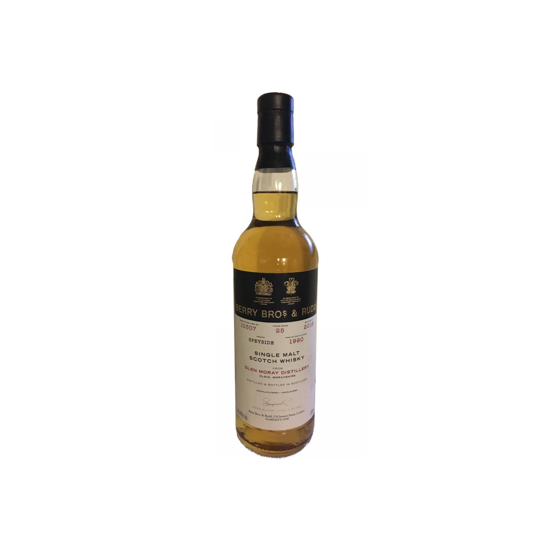 Glen Moray 1990 25 Years Single Malt Whisky
