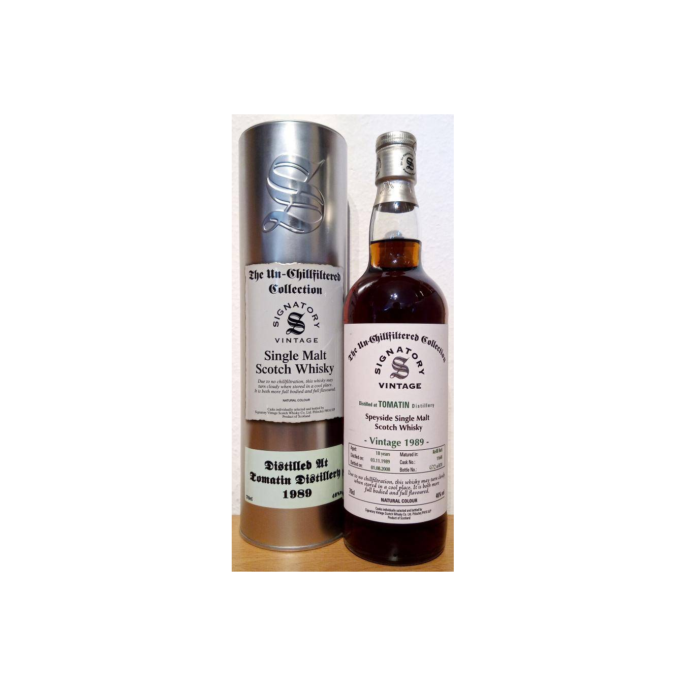 Tomatin The Un-Chillfiltered Collection 1989 18 Years Single Malt Whisky 2