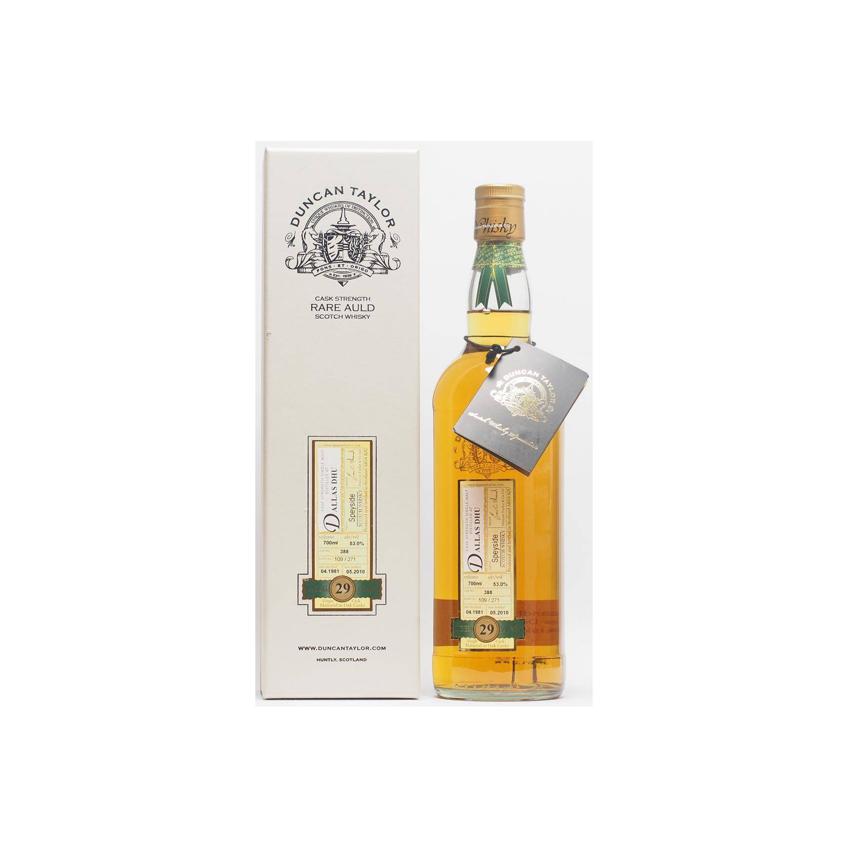 Dallas Dhu Rare Auld 1981 29 Years Single Malt Whisky 3