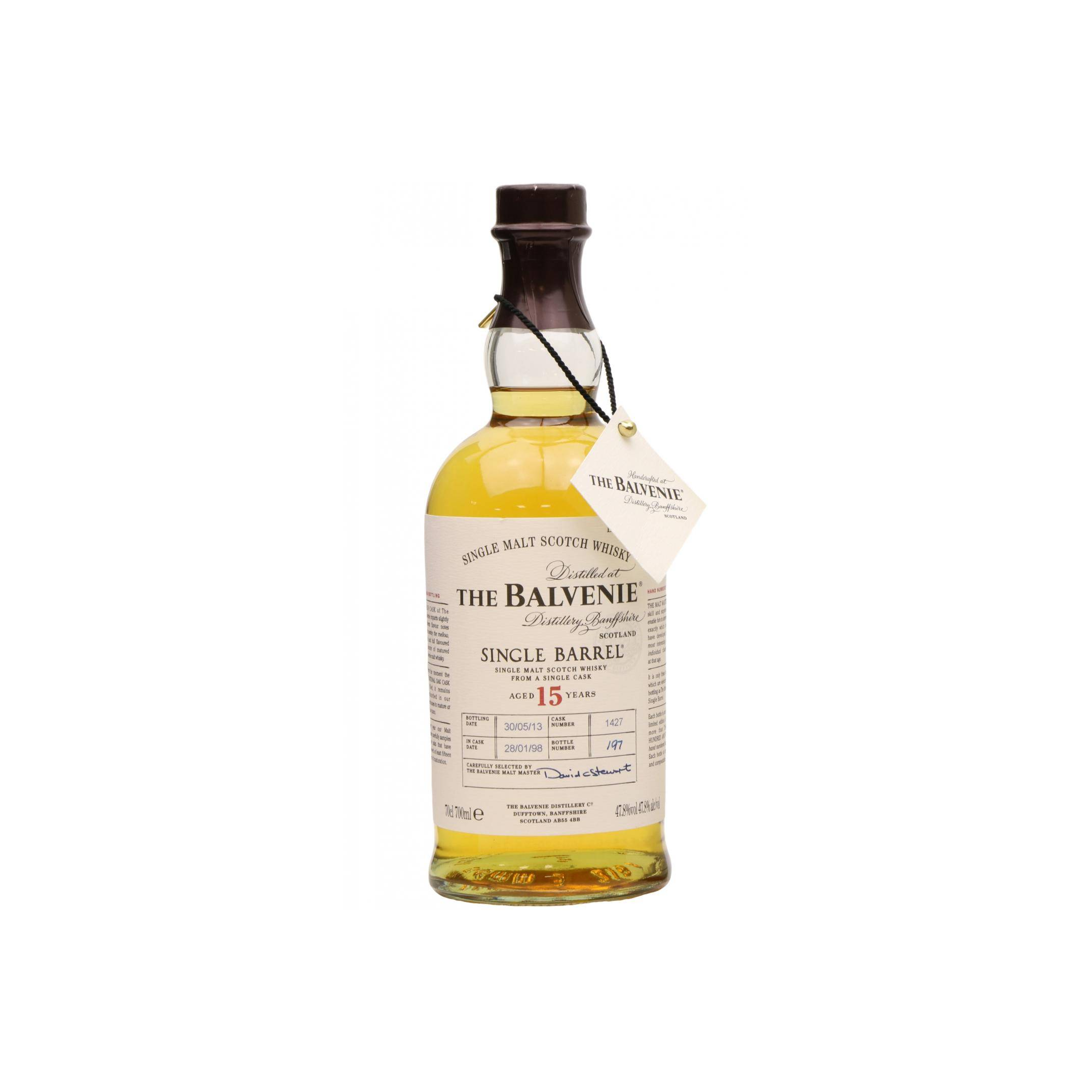 The Balvenie Single Cask 1998 15 Years Single Malt Whisky