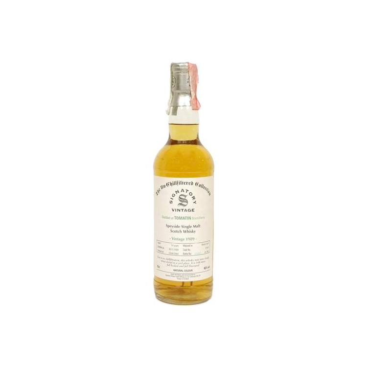 Tomatin The Un-Chillfiltered Collection 1989 14 Years Single Malt Whisky