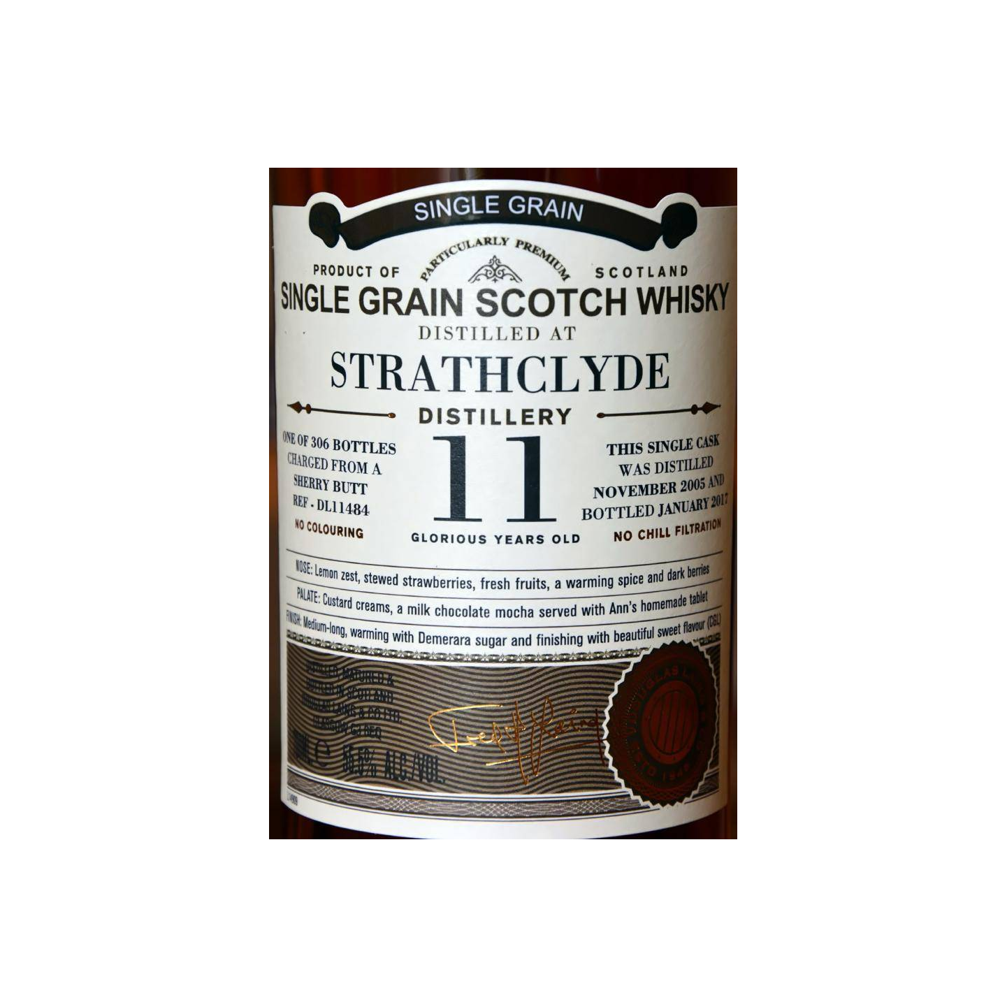 Strathclyde Old Particular 2005 11 Years Single Grain Whisky 2