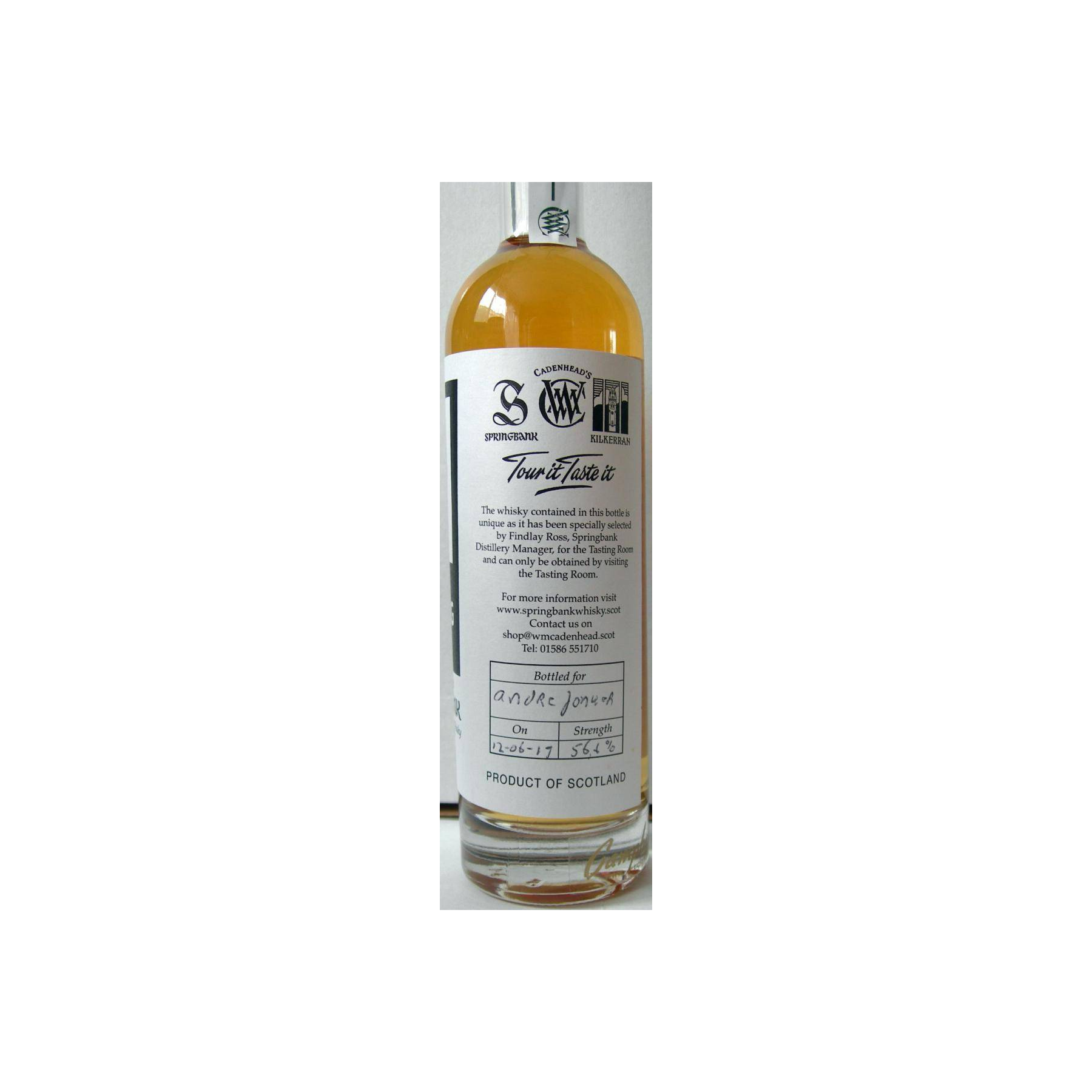 Springbank Single Malt Whisky 2