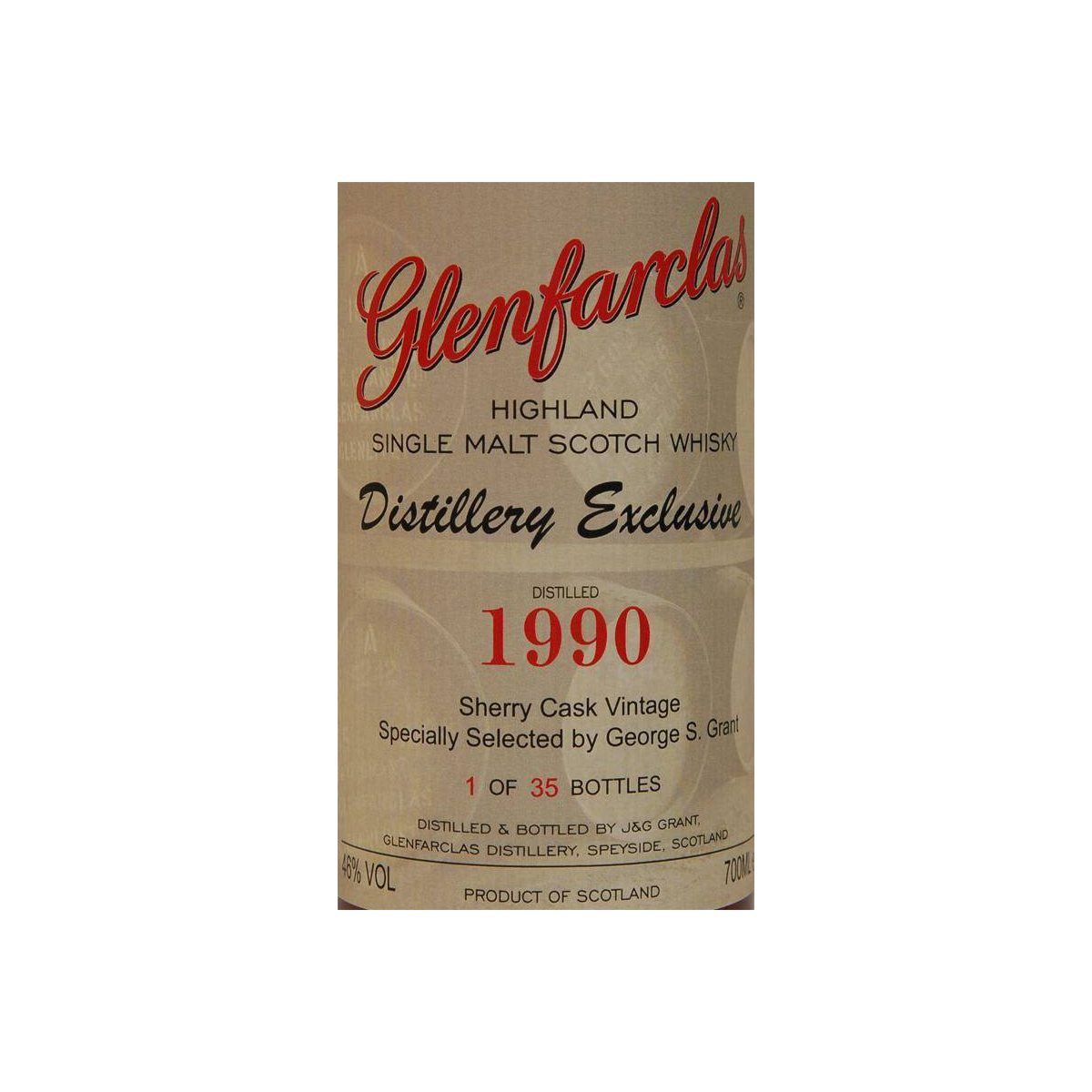 Glenfarclas 1990 25 Years Single Malt Whisky 2