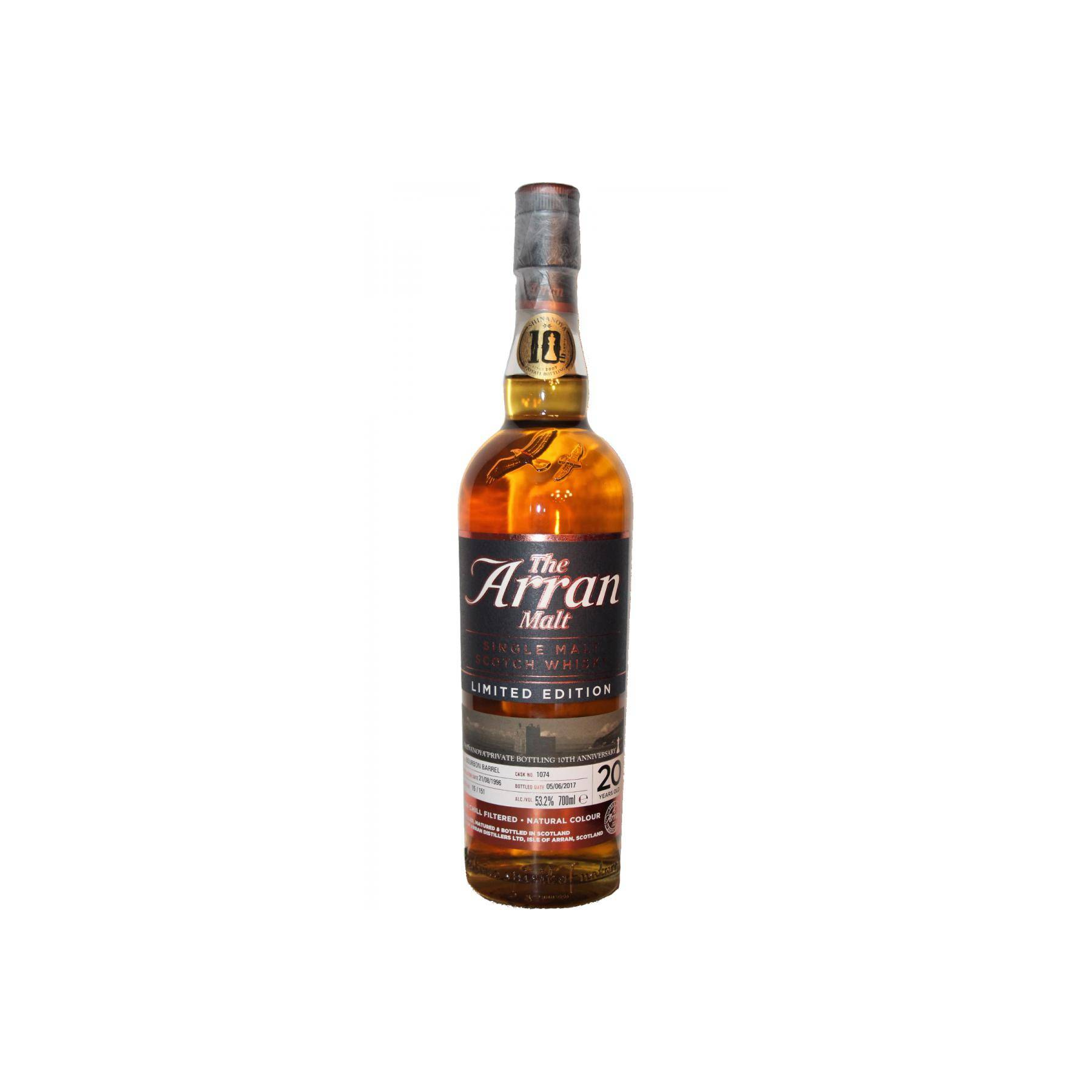 Arran Limited Edition 1996 20 Years Single Malt Whisky