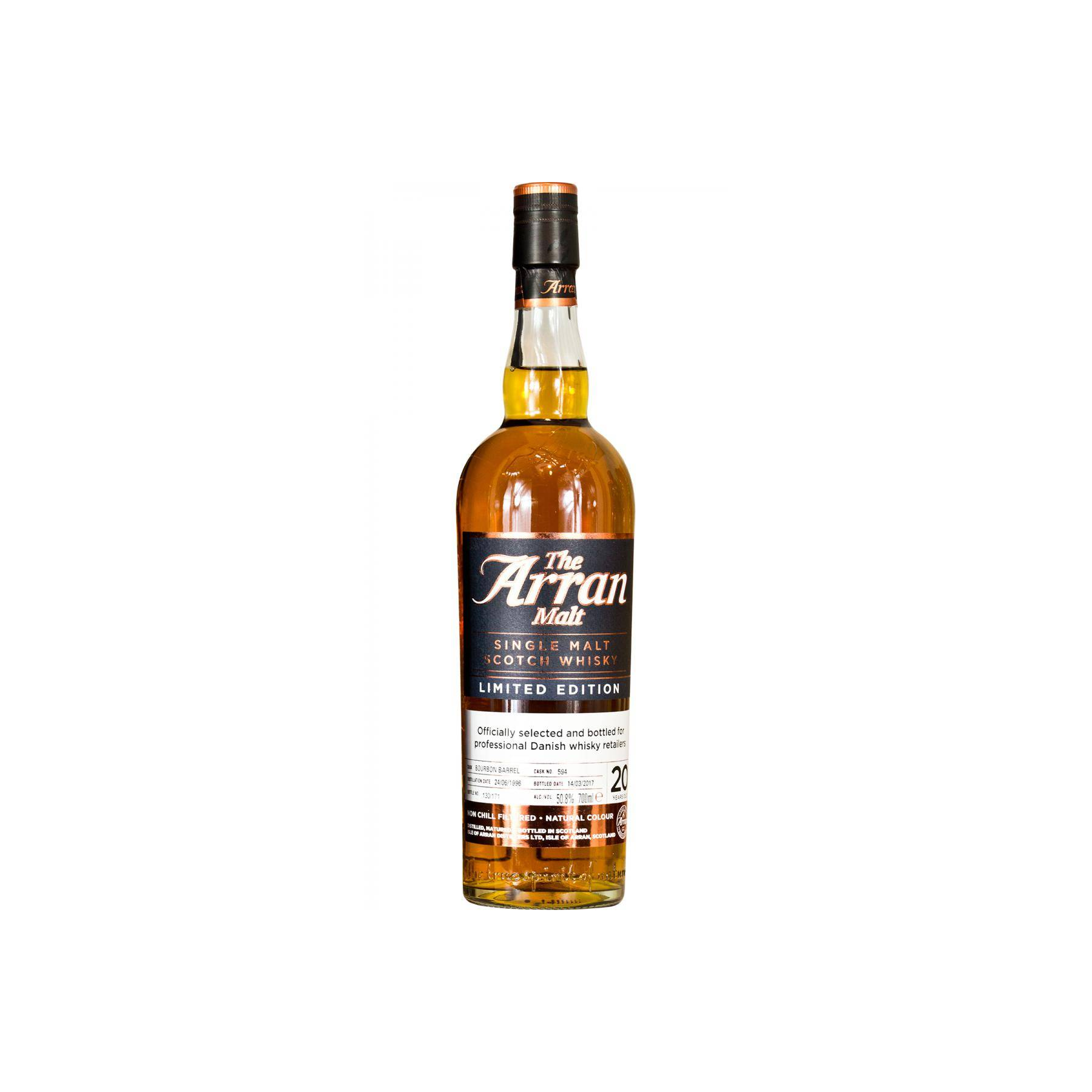 Arran Limited Edition 1996 20 Years Single Malt Whisky