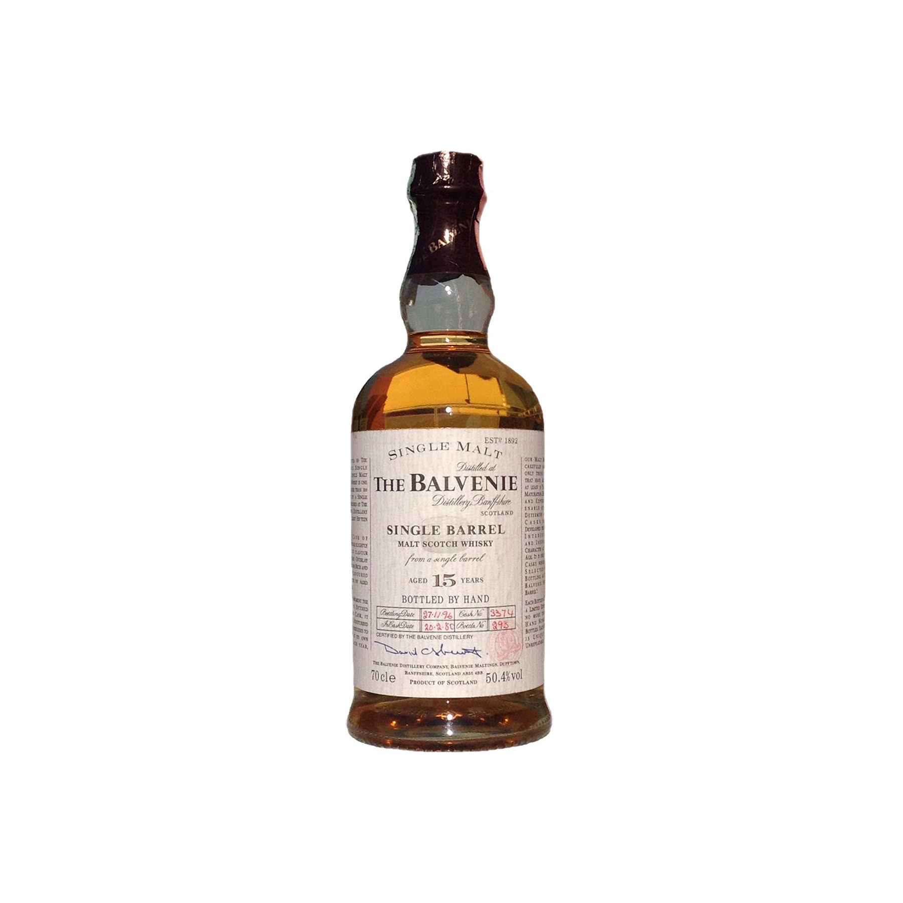 The Balvenie Single Cask 1980 15 Years Single Malt Whisky