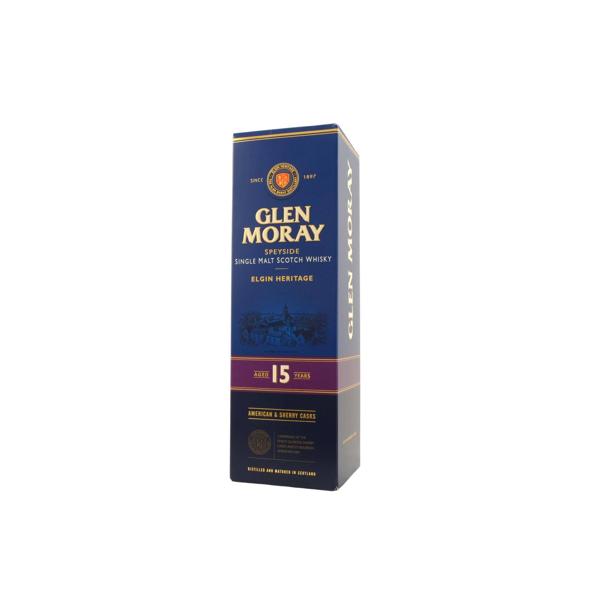 Glen Moray 15 Years Single Malt Whisky 2