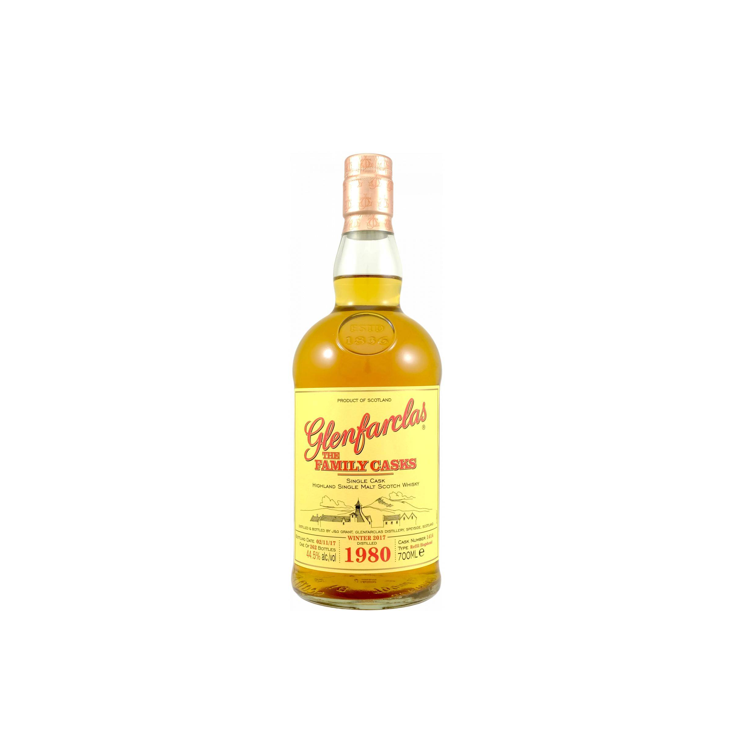 Glenfarclas 1980 37 Years Single Malt Whisky