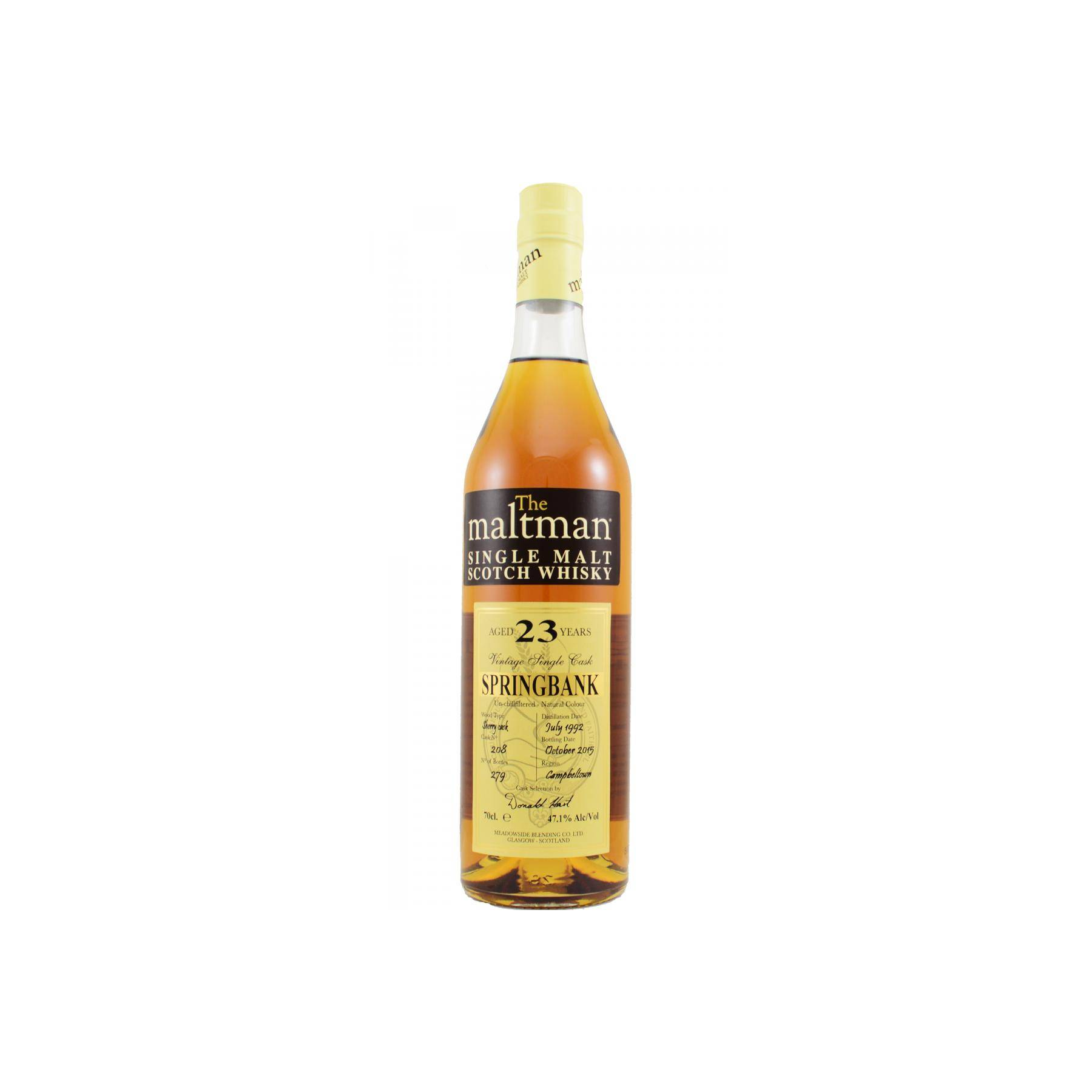 Springbank 1992 23 Years Single Malt Whisky