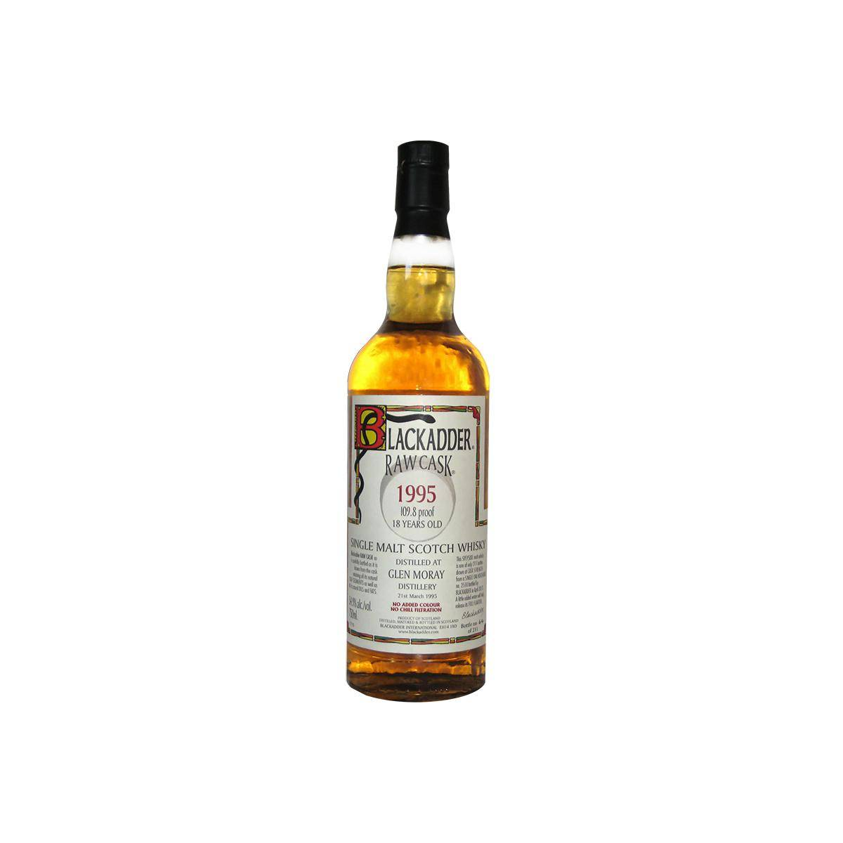 Glen Moray Raw Cask 1995 18 Years Single Malt Whisky
