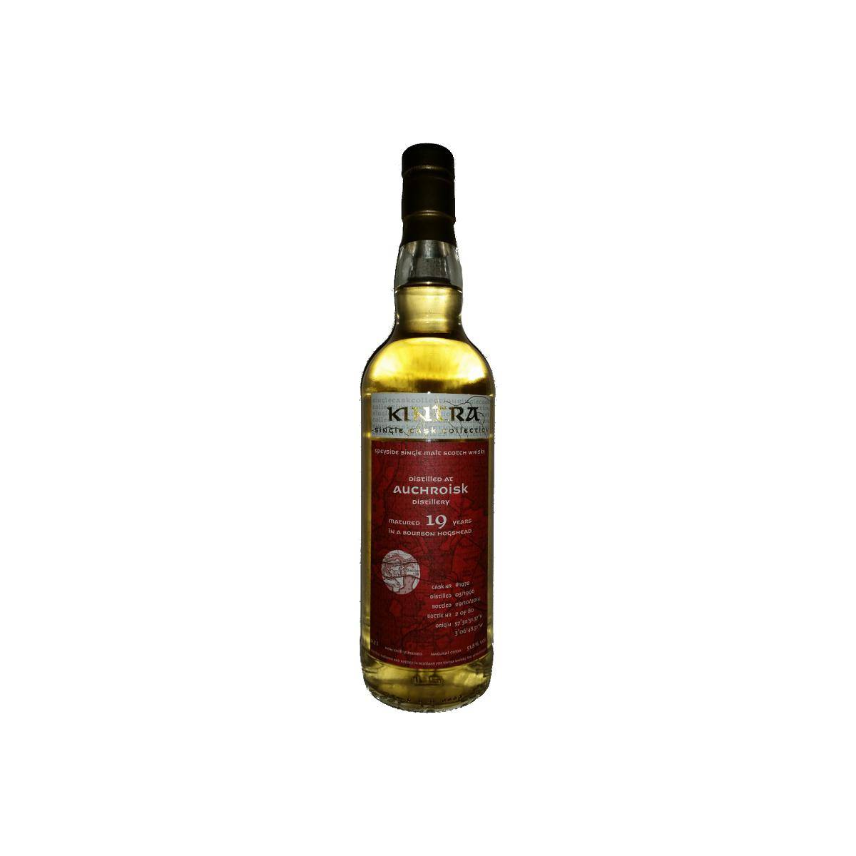 Auchroisk 1996 19 Years Single Malt Whisky