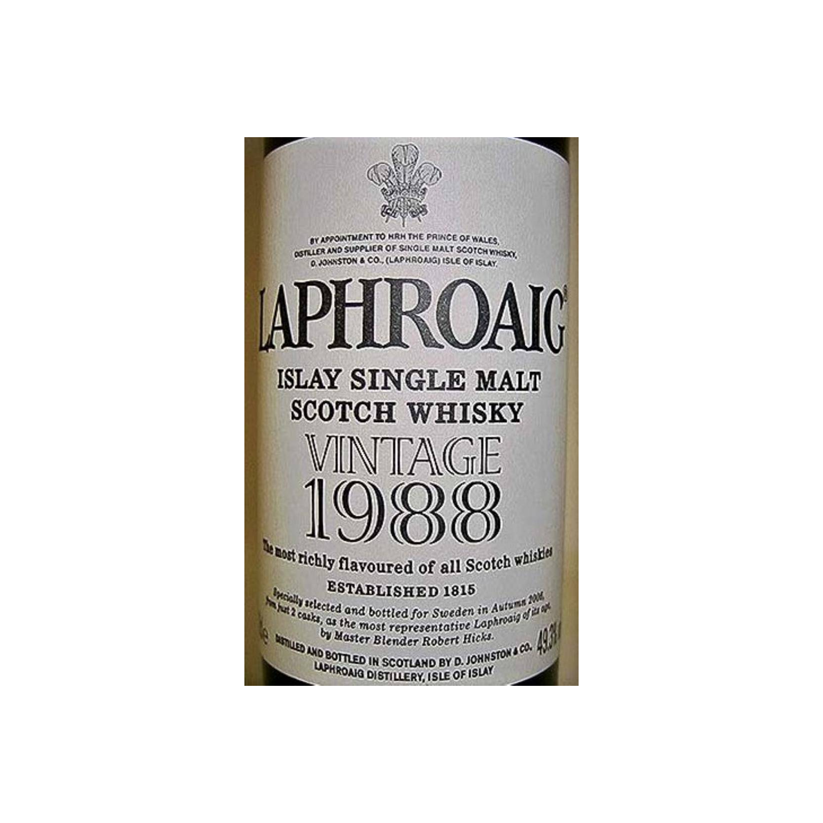 Laphroaig 1988 18 Years Single Malt Whisky 2