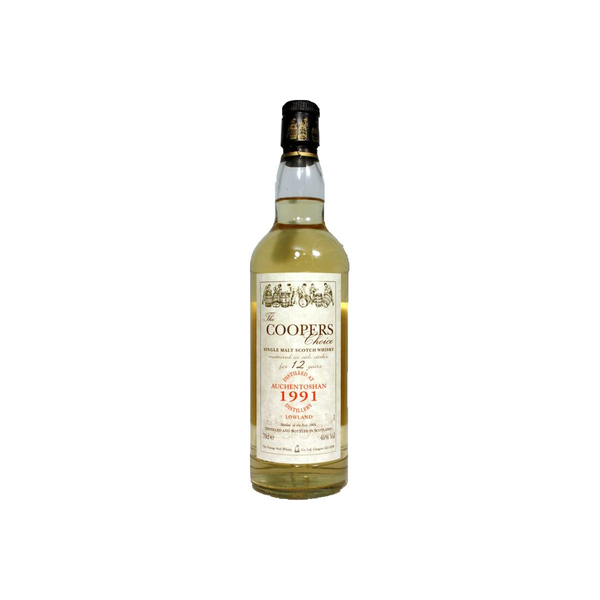 Auchentoshan The Cooper's Choice 1991 12 Years Single Malt Whisky