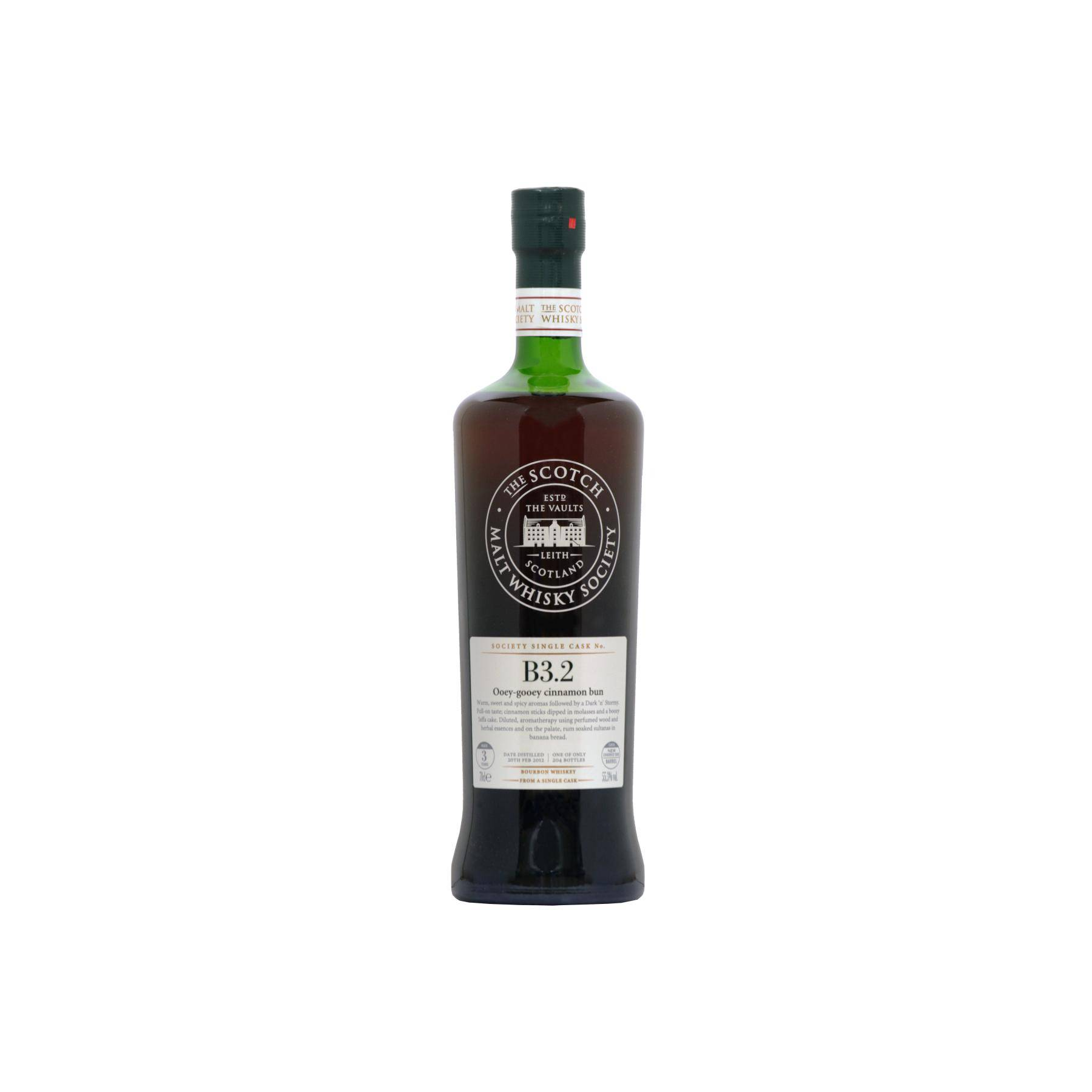 The Scotch Malt Whisky Society 2012 3 Years Bourbon Whisky