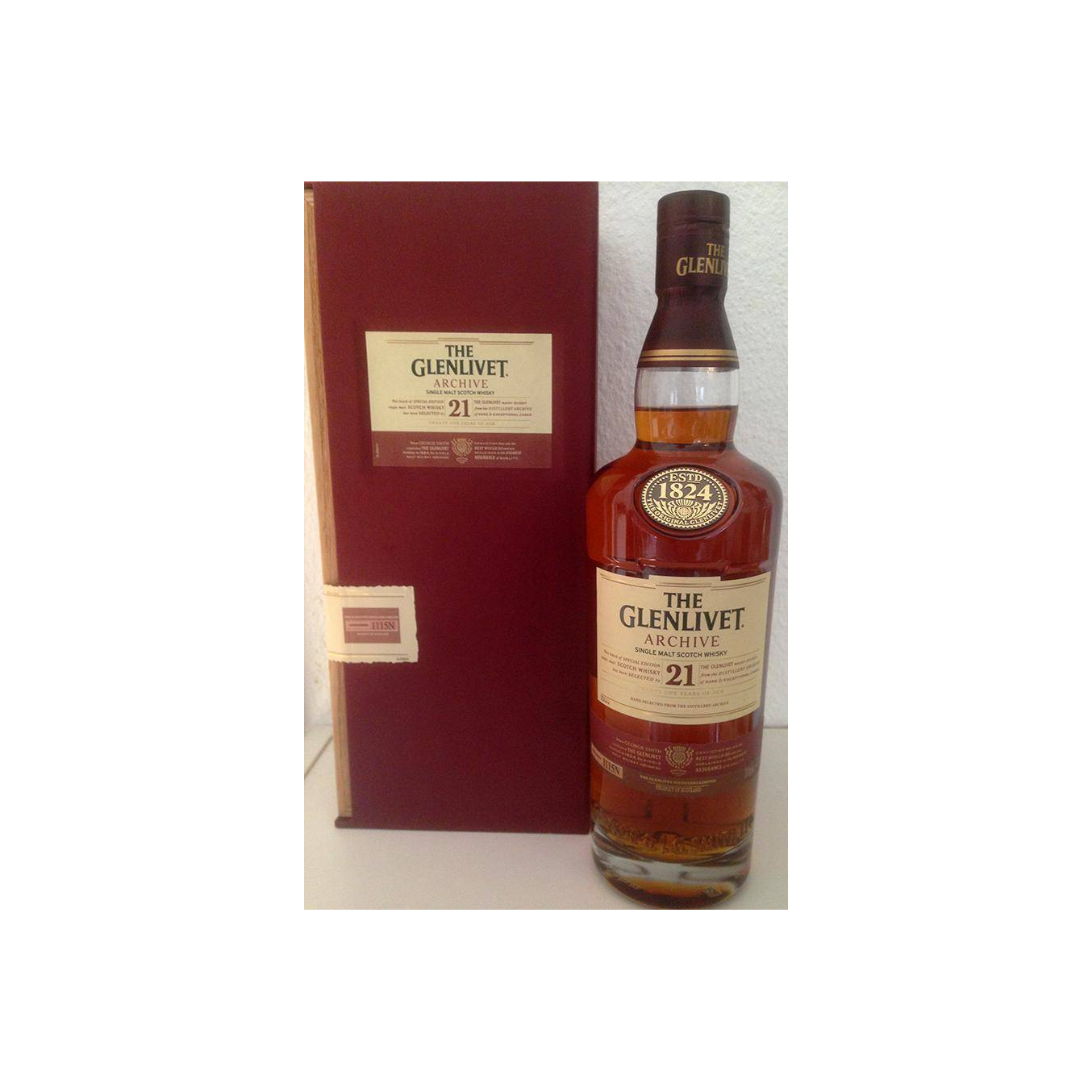 The Glenlivet 21 Years Single Malt Whisky 2
