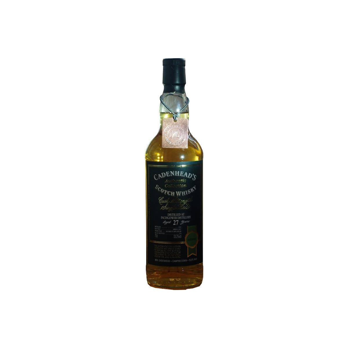Inchgower Authentic Collection 1989 27 Years Single Malt Whisky