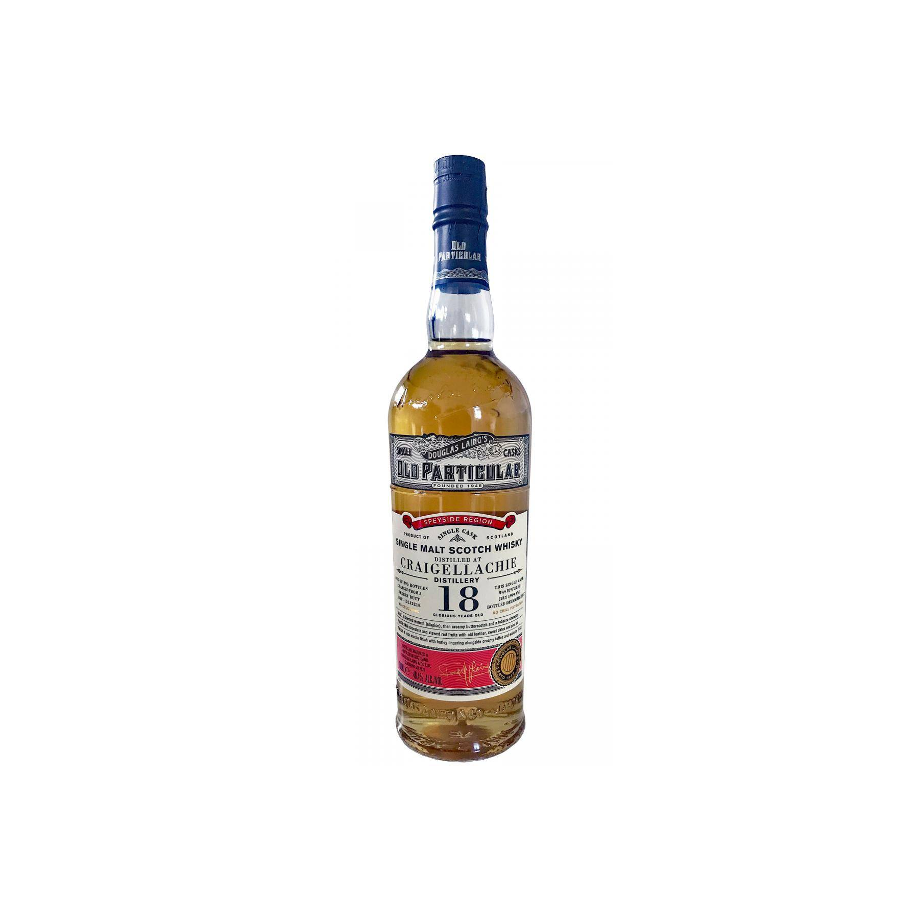 Craigellachie Old Particular 1999 18 Years Single Malt Whisky