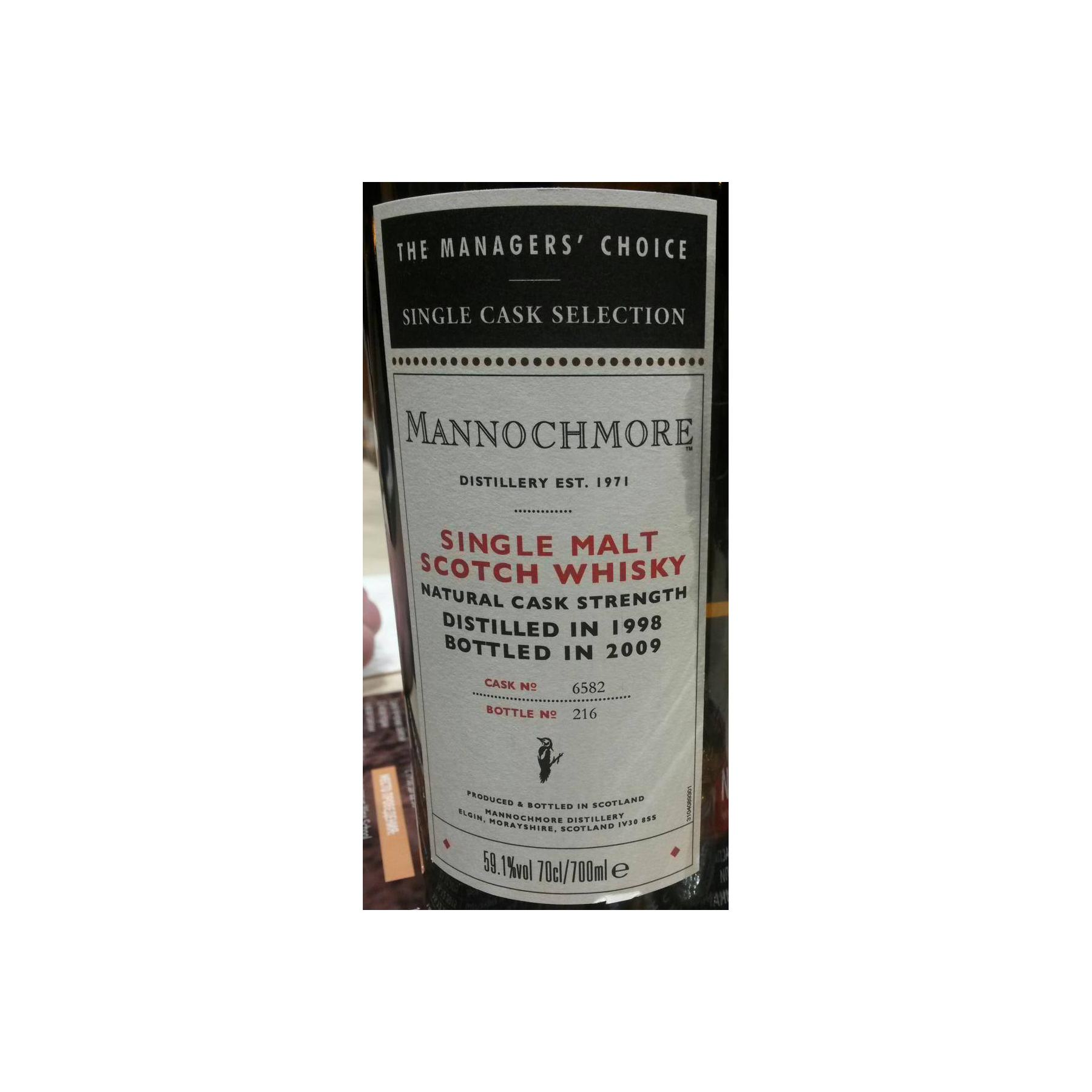 Mannochmore 1998 10 Years Single Malt Whisky 3