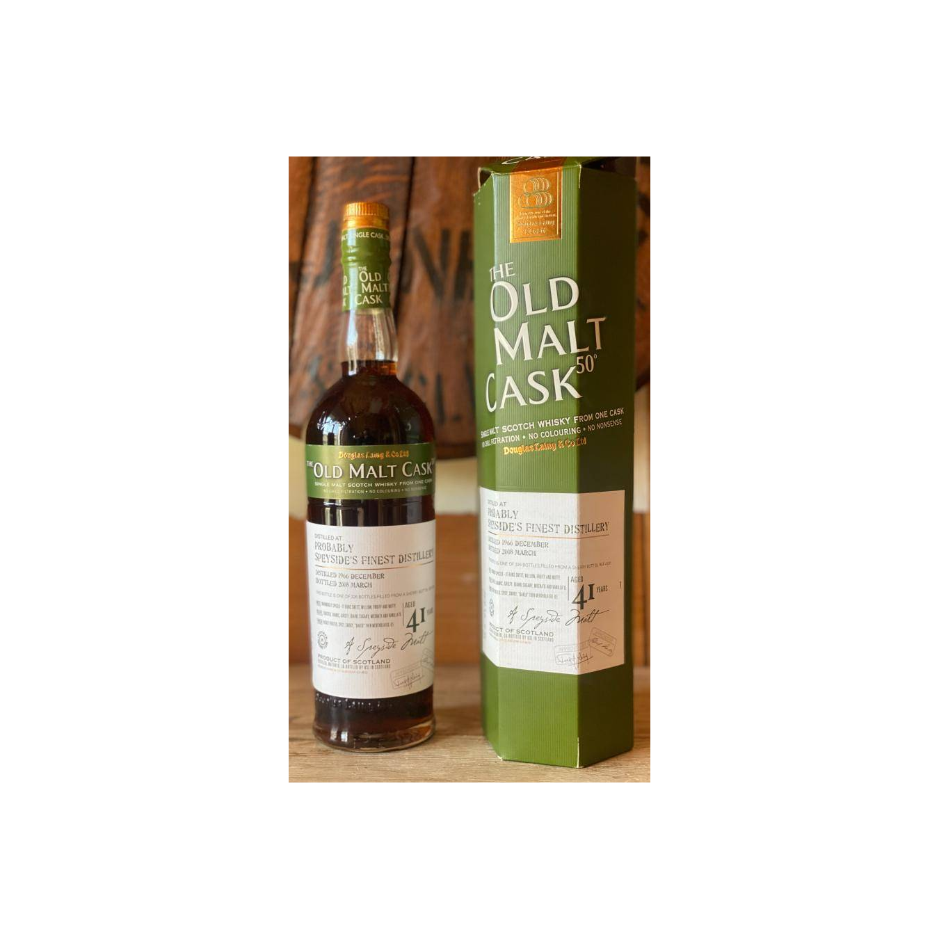 Douglas Laing Old Malt Cask 1966 41 Years Single Malt Whisky