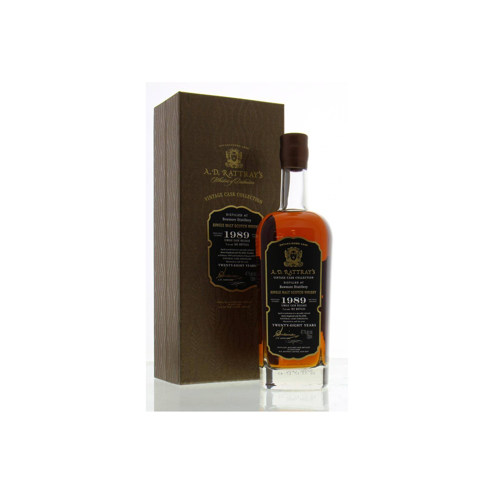 Bowmore 1989 28 Years Single Malt Whisky 3