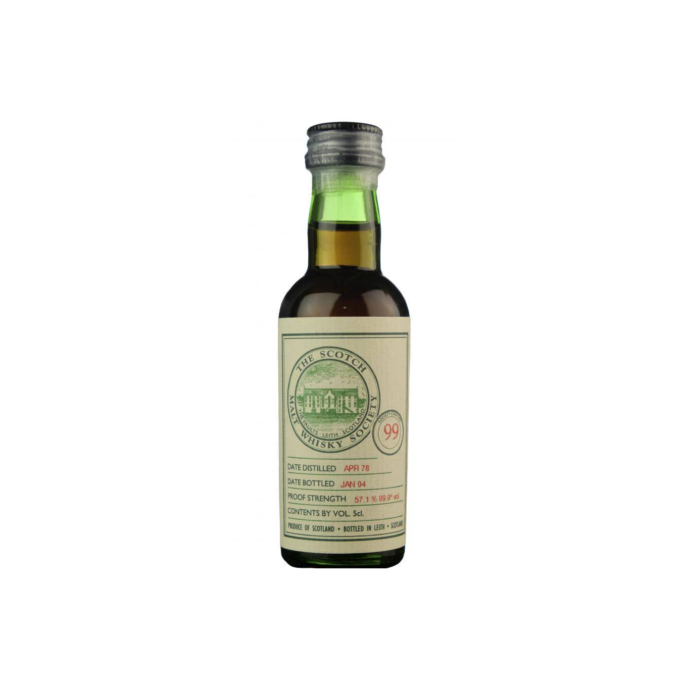 The Scotch Malt Whisky Society Miniature 1978 15 Years Single Malt Whisky 2