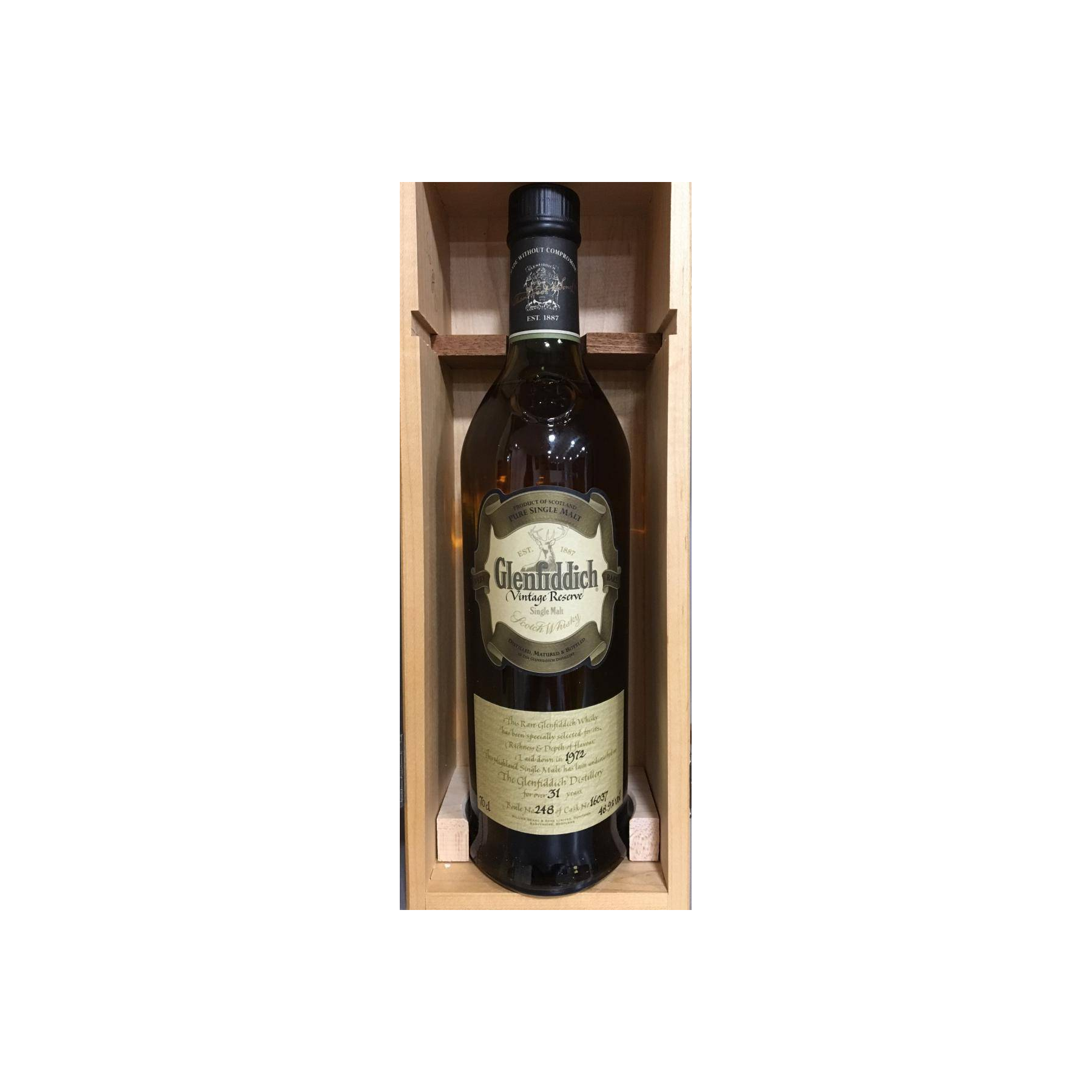 Glenfiddich 1972 31 Years Single Malt Whisky 3