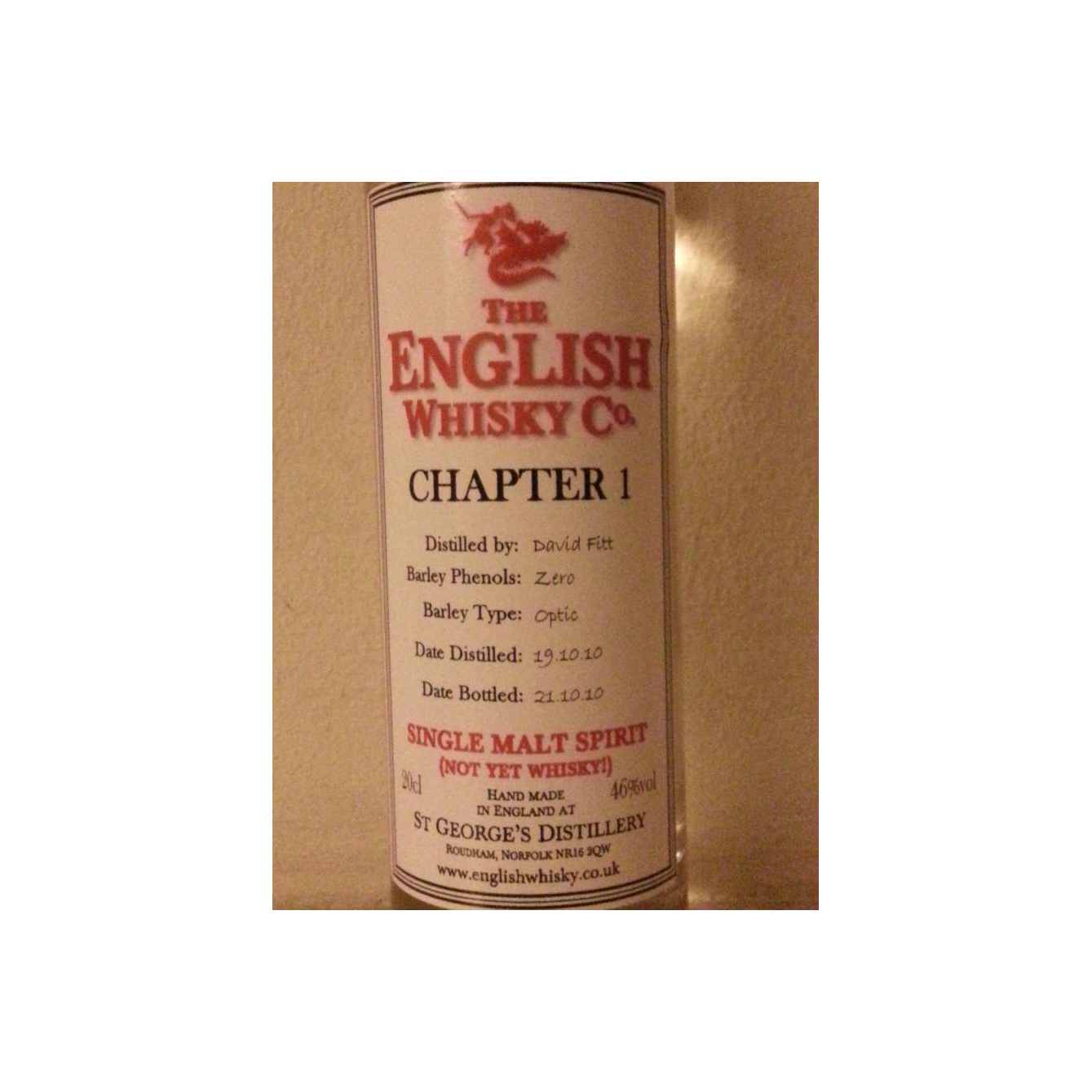 The English Whisky 2010
