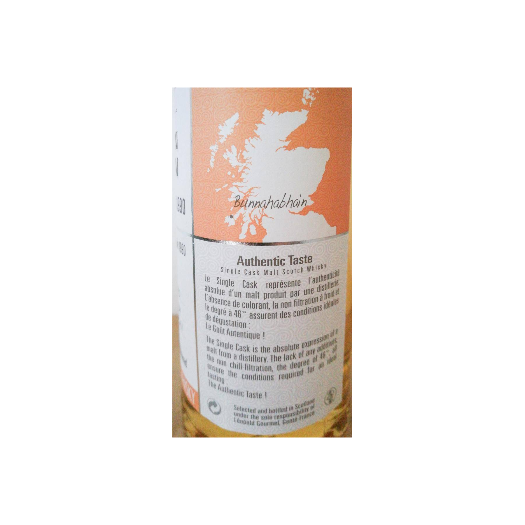 Bunnahabhain 1990 24 Years Single Malt Whisky 3