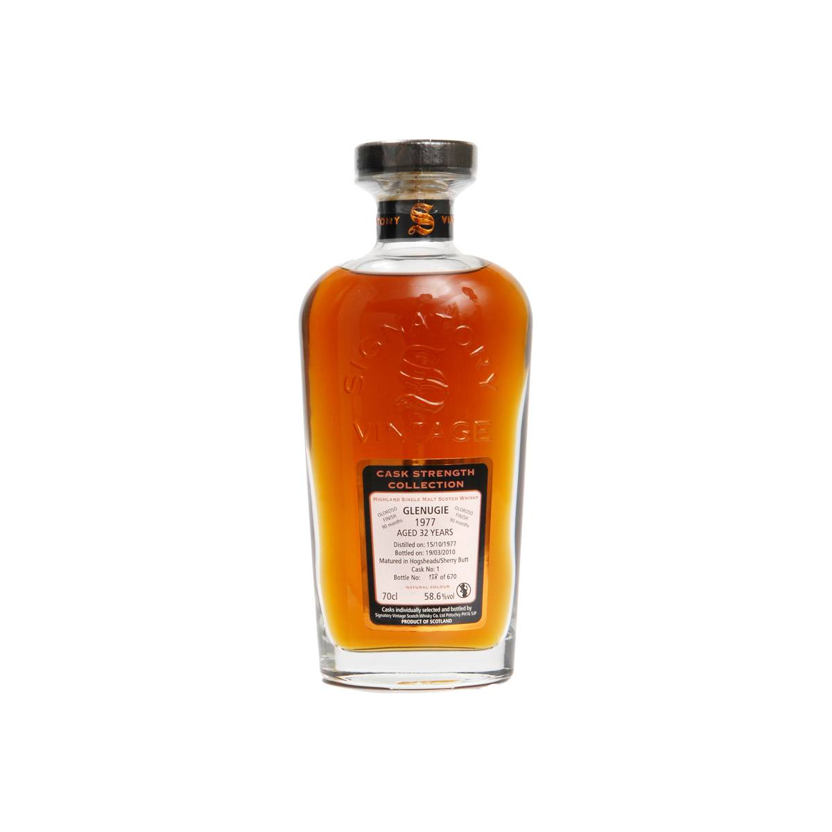 Glenugie Cask Strength Collection 1977 32 Years Single Malt Whisky
