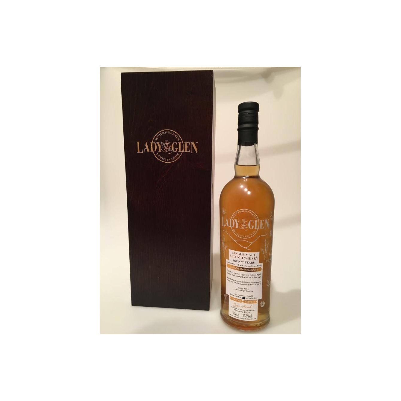 The Macallan 1990 27 Years Single Malt Whisky