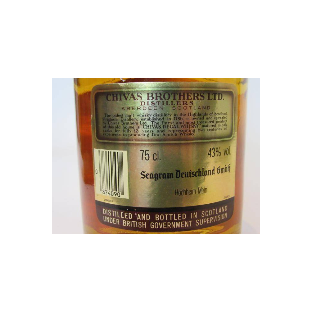 Chivas Regal Blended Scotch Whisky 12 Years Blended Whisky 3