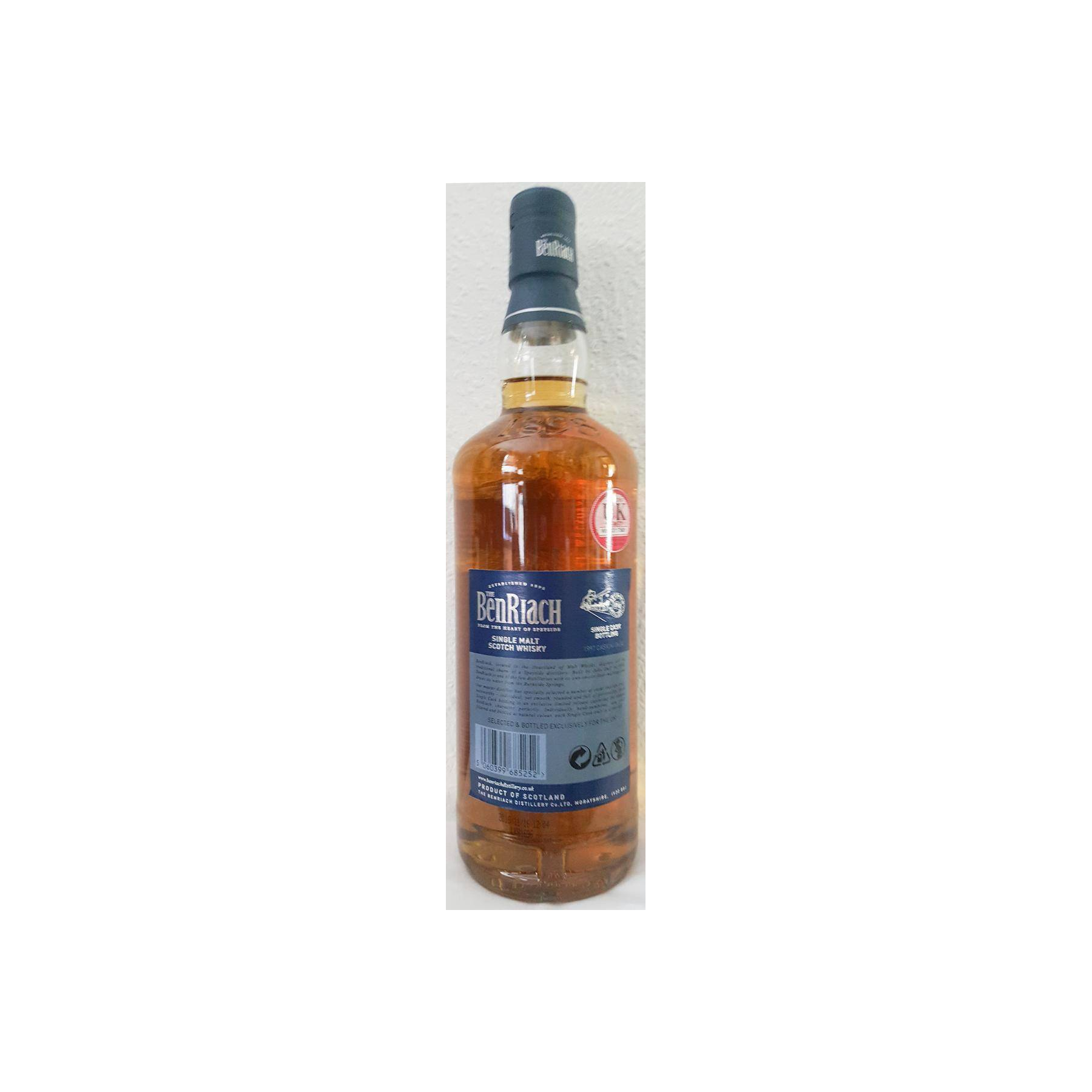BenRiach Individual Cask Bottling 1997 19 Years Single Malt Whisky 2