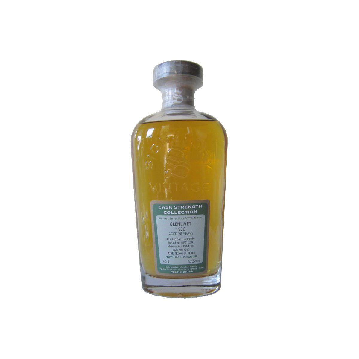 The Glenlivet Cask Strength Collection 1976 28 Years Single Malt Whisky