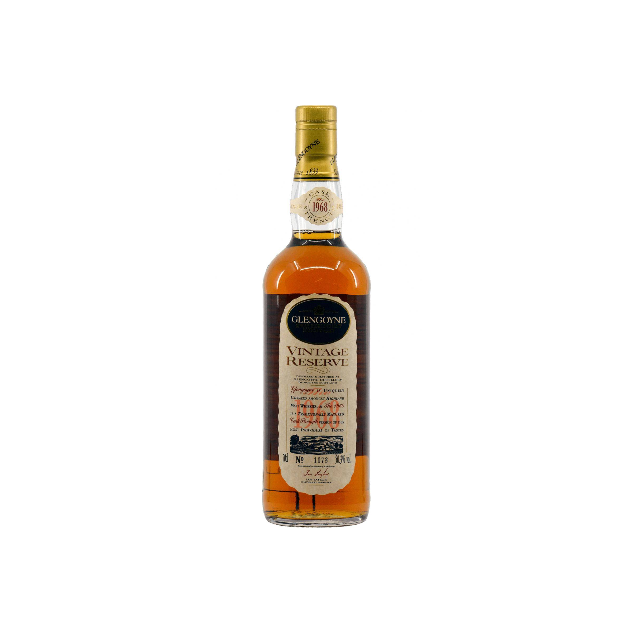 Glengoyne 1968 25 Years Single Malt Whisky