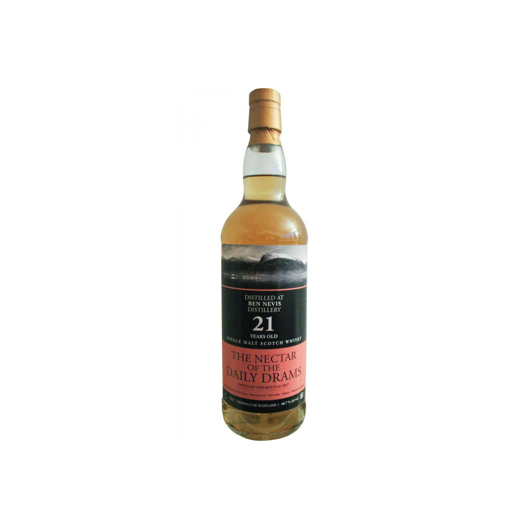 Ben Nevis 1996 21 Years Single Malt Whisky