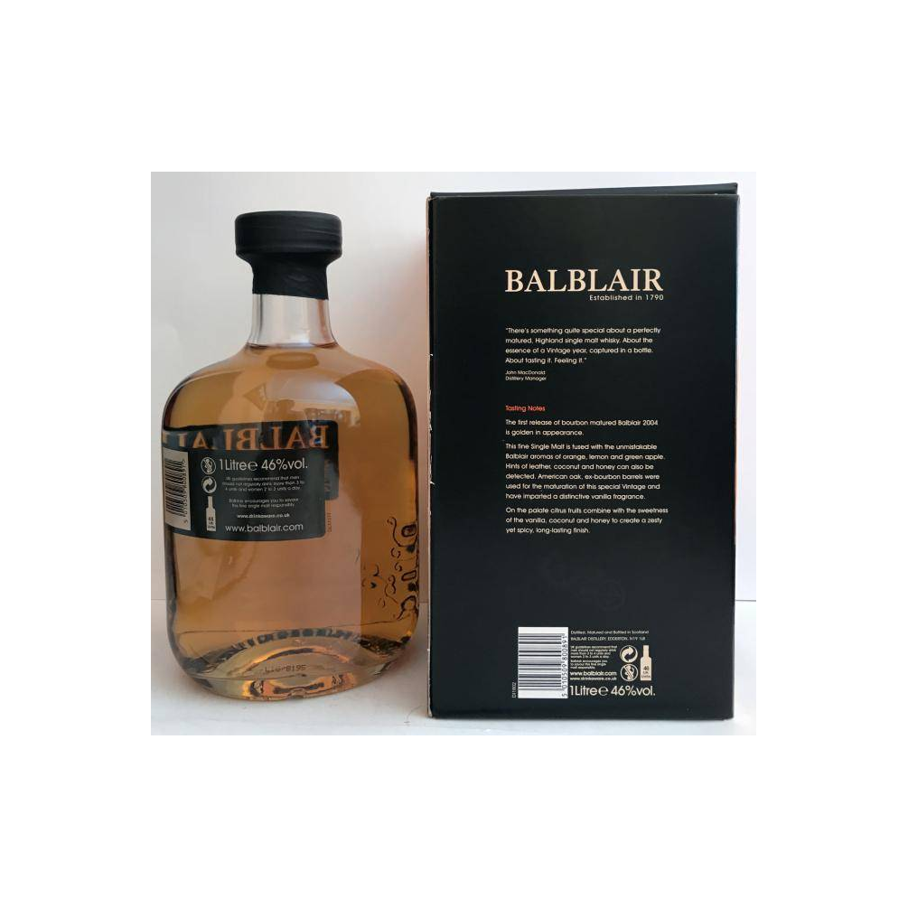 Balblair 2004 12 Years Single Malt Whisky 3
