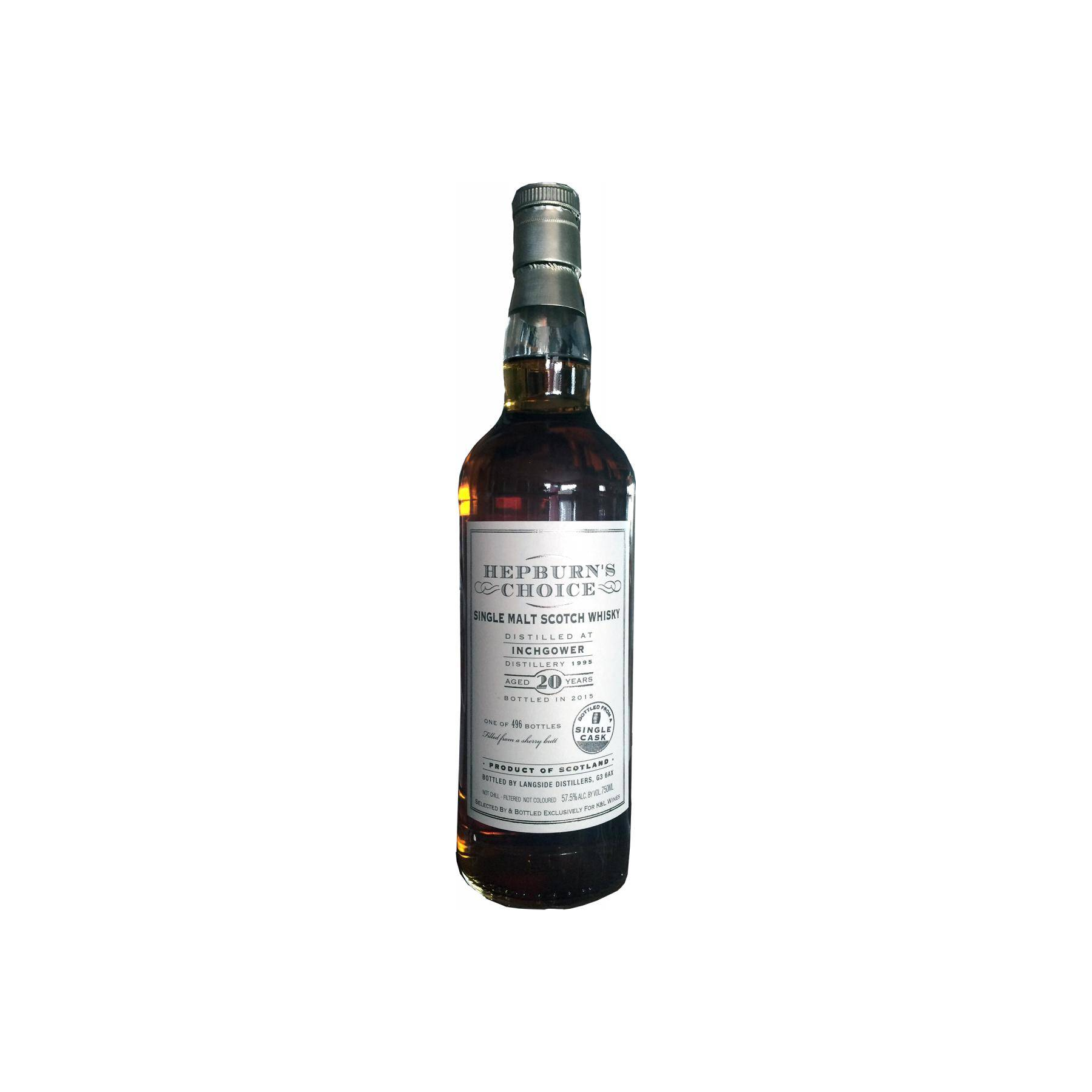 Inchgower 1995 20 Years Single Malt Whisky