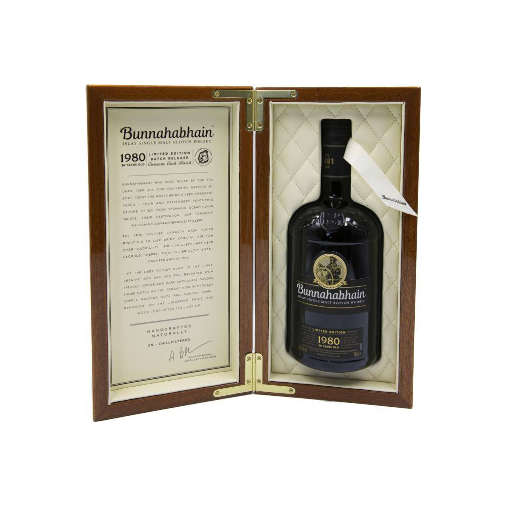 Bunnahabhain 1980 36 Years Single Malt Whisky 2