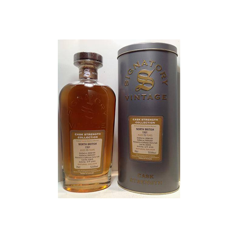 North British Cask Strength Collection 1991 15 Years Single Grain Whisky 3