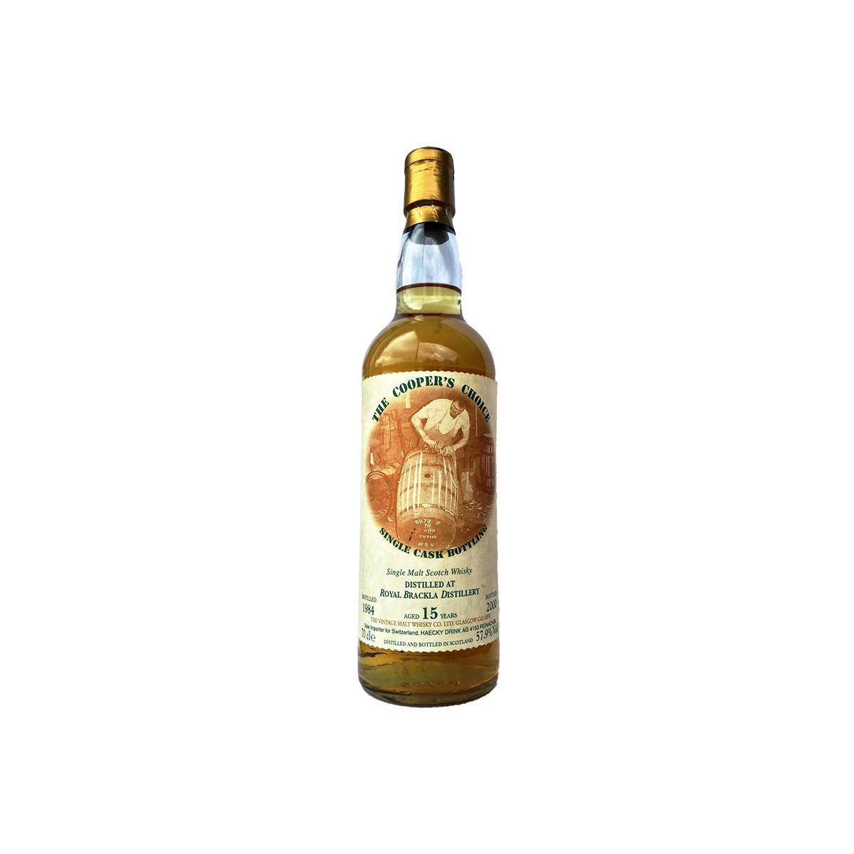 Royal Brackla The Cooper's Choice 1984 15 Years Single Malt Whisky