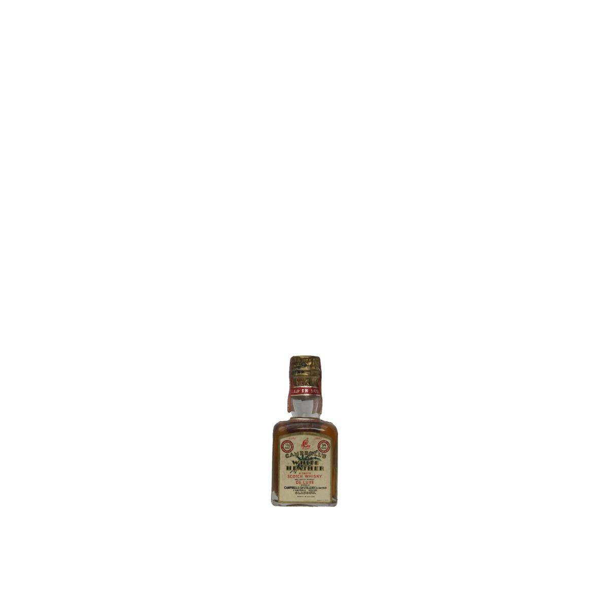 White Heather Blended Scotch Whisky De Luxe