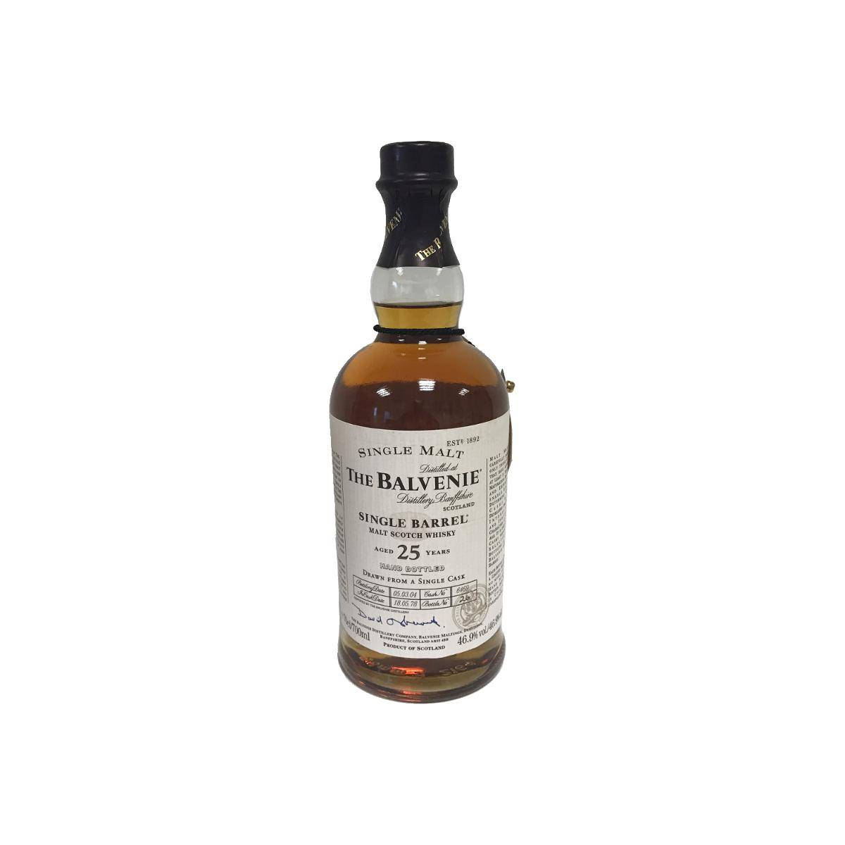 The Balvenie Single Cask 1978 25 Years Single Malt Whisky