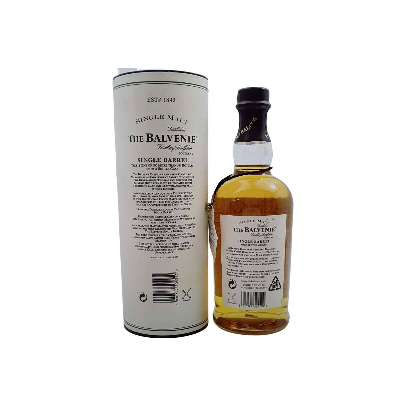 The Balvenie Single Cask 1989 15 Years Single Malt Whisky