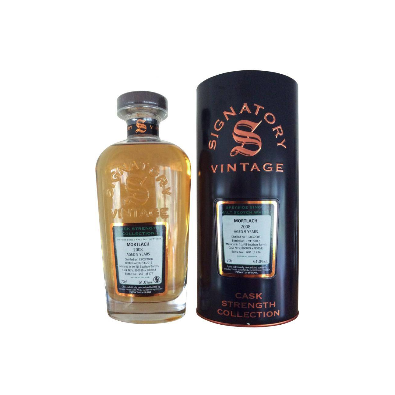 Mortlach Cask Strength Collection 2008 9 Years Single Malt Whisky 2