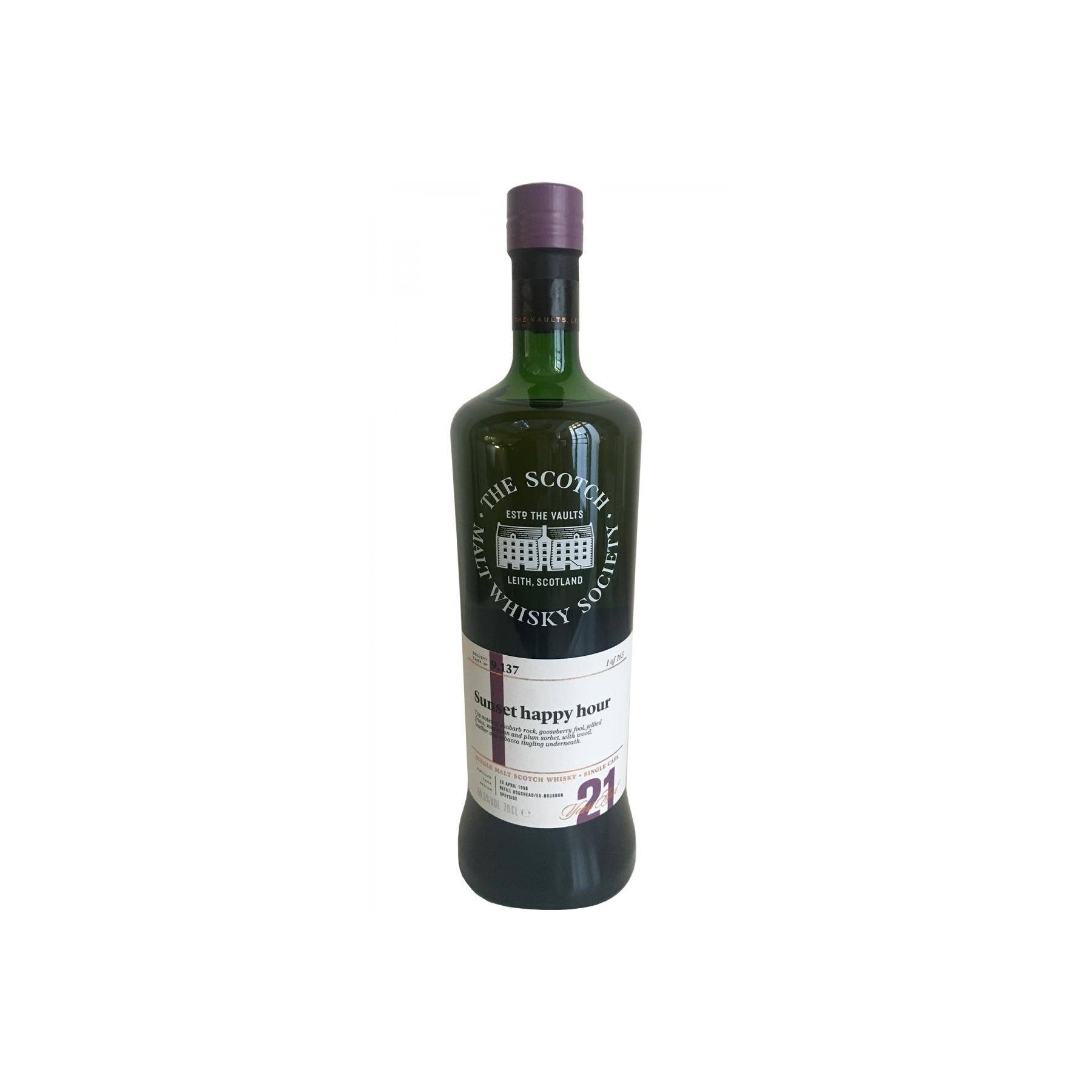 The Scotch Malt Whisky Society 1996 21 Years Single Malt Whisky