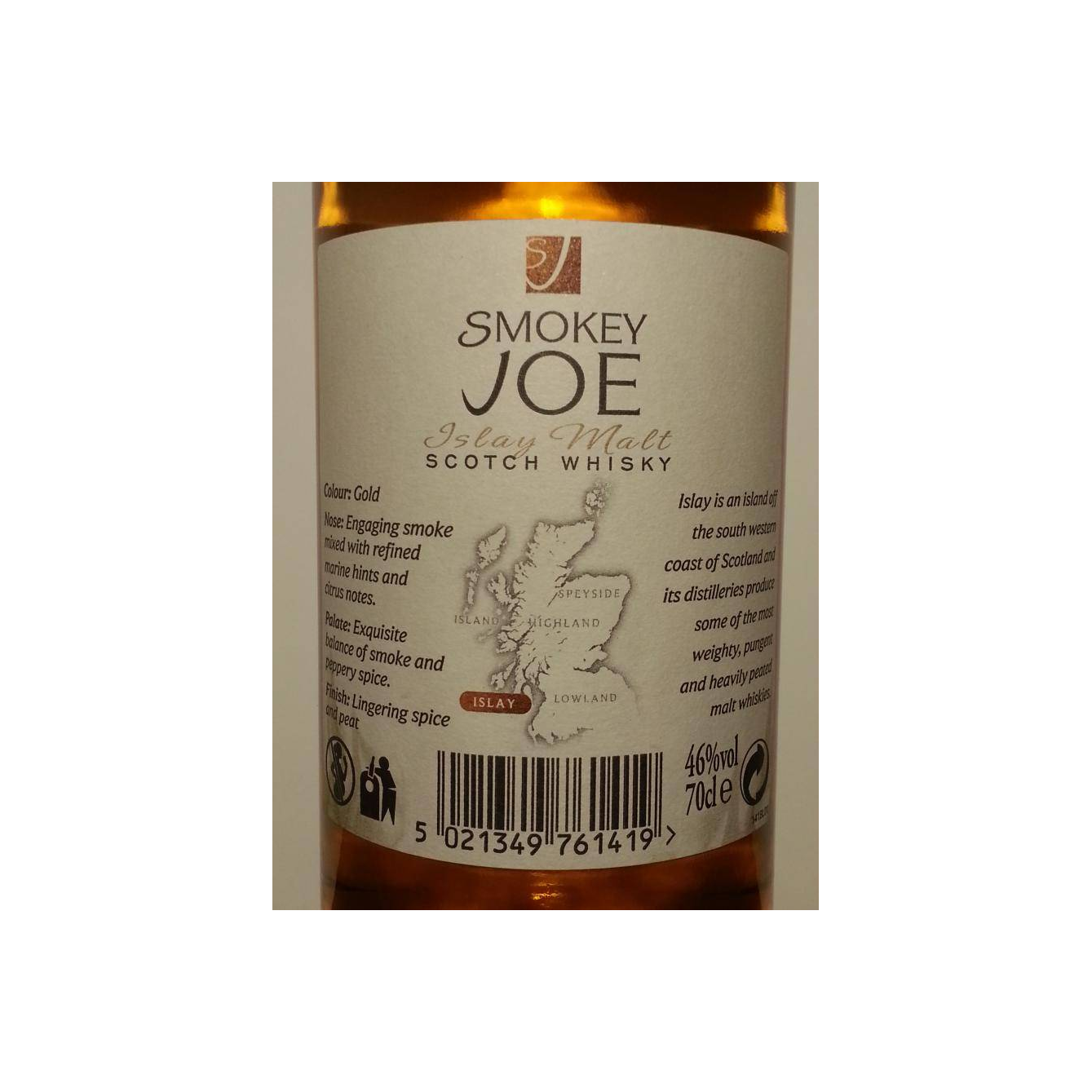 Smokey Joe Islay Malt Scotch Whisky 3