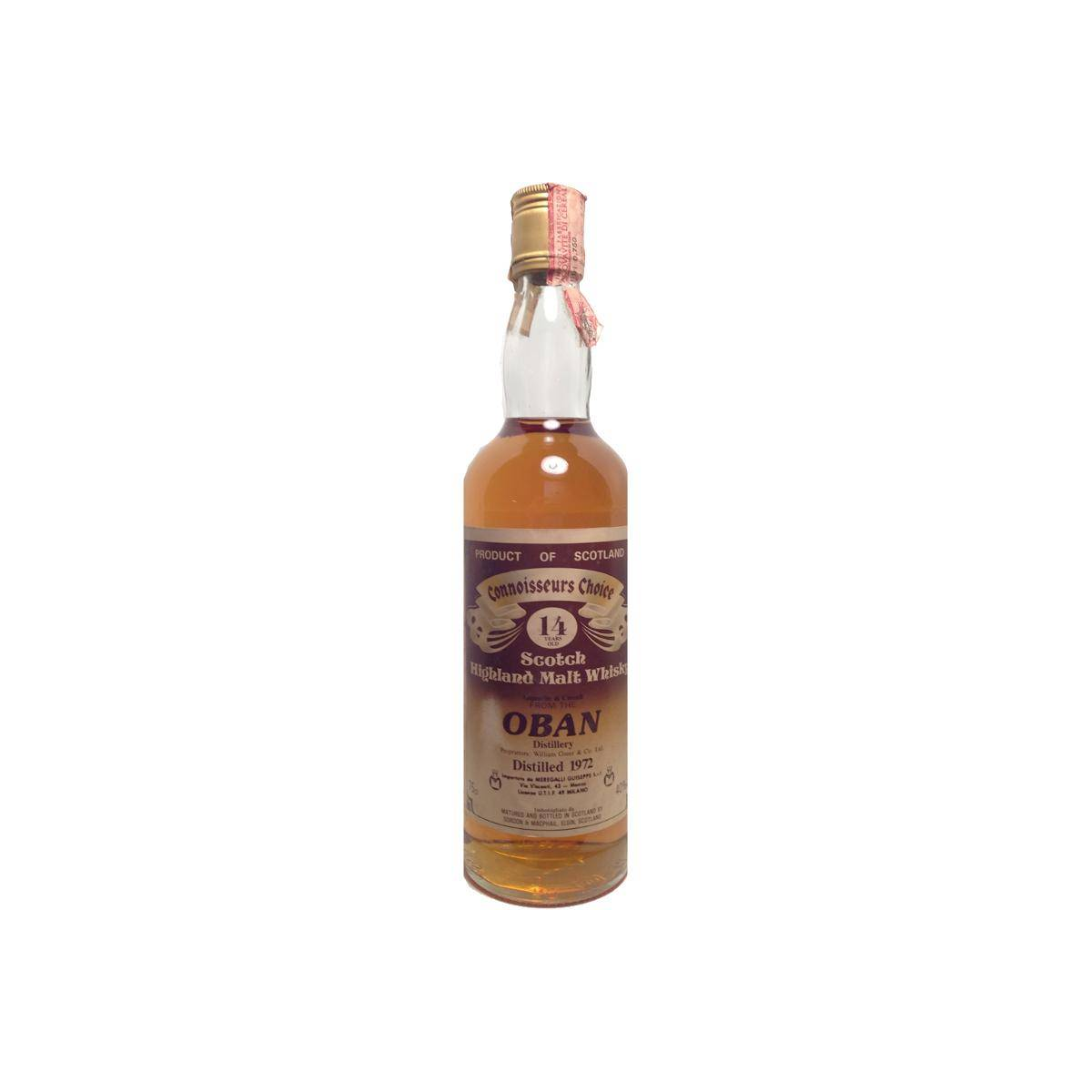 Oban Connoisseurs Choice 1972 14 Years Single Malt Whisky
