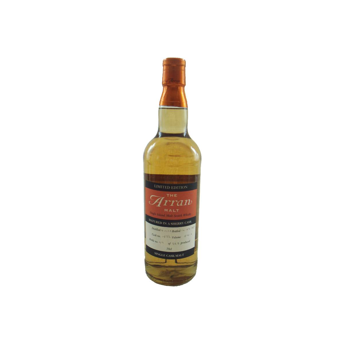 Arran Sherry Cask 1998 6 Years Single Malt Whisky